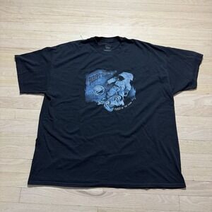 Rare Robert Thirsk Astronaut "Player of the Game" Space Jam Parody T-Shirt XXL